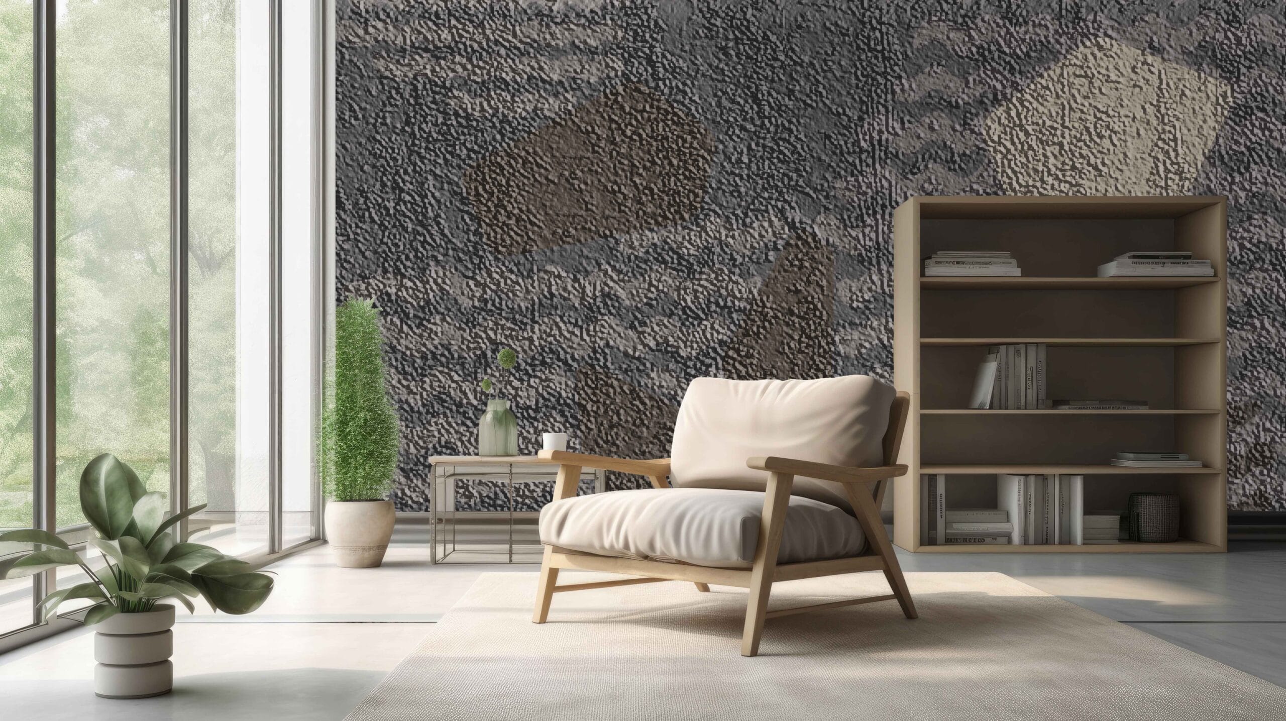 Teksturirana Elegancija Tamna Zemlja - Image 4