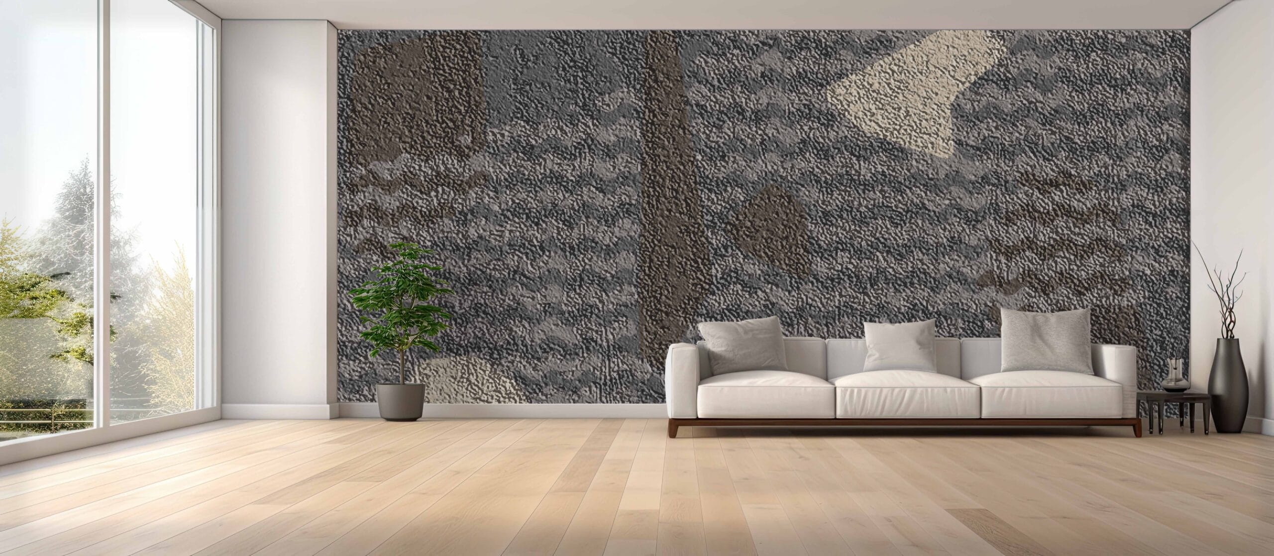 Teksturirana Elegancija Tamna Zemlja - Image 2