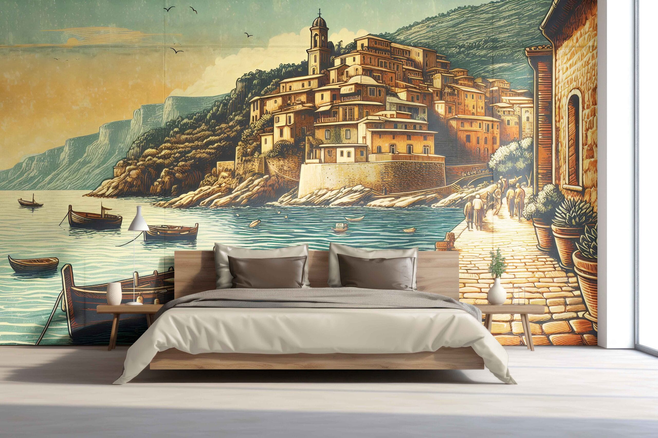 Mediteranska Obala u Zalasku Sunca - Image 3